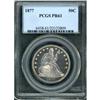 Image 1 : 1877 Liberty Seated 50C PCGS Proof 61