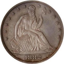 1882 Liberty Seated 50C PR66