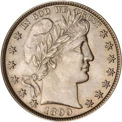 1899 Barber 50C PCGS MS65