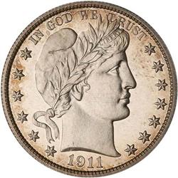 1911 Barber 50C ANACS PF62 CAM