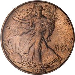 1920 Liberty Walking 50C PCGS MS64
