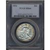 Image 1 : 1934 Liberty Walking 50C PCGS MS64
