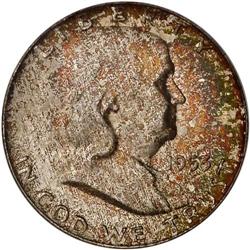 1953-D Franklin 50C PCGS MS66 FBL