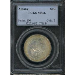 1936 Albany 50C PCGS MS66
