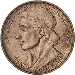 1935-D Boone 50C. Sm 1934 on Rev PCGS MS65