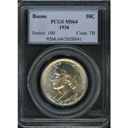 1936 Boone 50C PCGS MS64