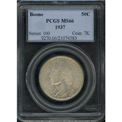 1937 Boone 50C PCGS MS66