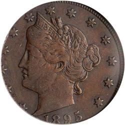 1895 Liberty 5C PCGS VF35 Mint Error