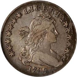 1799 Bust $1 PCI EF40