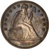 Image 1 : 1863 Liberty Seated $1 ANACS PF62