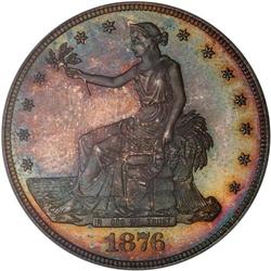 1876 Trade $1 PCGS Proof 65