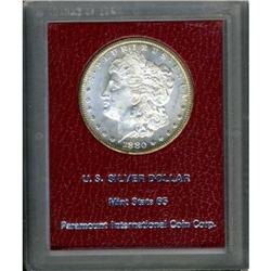 1880-CC Morgan Dollar. 3rd reverse Redfield Hoard