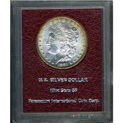 1881-CC Morgan Dollar Redfield Hoard