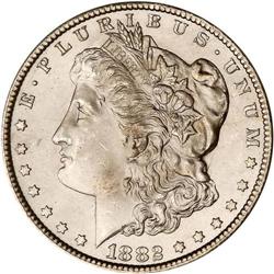 1882-CC Morgan $1 PCGS MS66