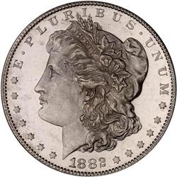 1882-S Morgan $1 PCGS MS65DMPL
