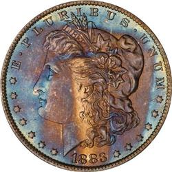 1883-O Morgan $1 ANACS MS65