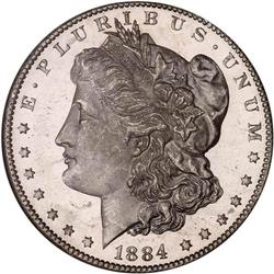 1884-CC Morgan $1 NGC MS65 DPL