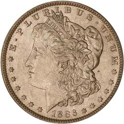 1886-O Morgan $1 ANACS MS63