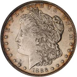 1886-O Morgan $1 NGC MS61