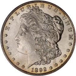 1892-CC Morgan $1 PCGS MS64
