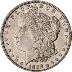 1892-S Morgan $1 ANACS EF45 Details Scratched