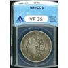 1893-CC Morgan $1 ANACS VF35