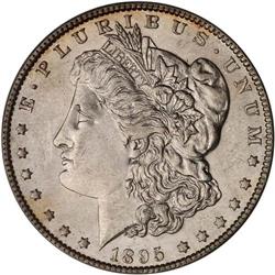 1895-O Morgan $1 ANACS AU58