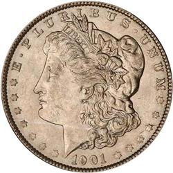 1901 Morgan $1 NGC MS61