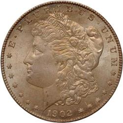 1902-S Morgan $1 PCGS MS65