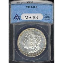 1903-O Morgan $1 ANACS MS63