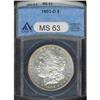 Image 1 : 1903-O Morgan $1 ANACS MS63