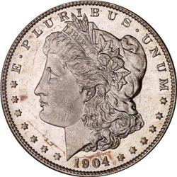 1904-O Morgan $1 PCGS MS65 DMPL