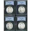Image 1 : Lot of Four Morgan Dollars PCGS