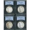 Image 1 : Lot of Four Morgan Dollars PCGS