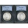 Image 1 : Lot of Two Morgan Dollars PCGS