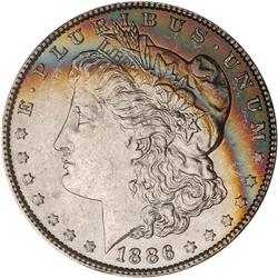 Lot of Five Morgan Dollars