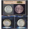 Image 1 : Lot of Three Toned Morgan Dollars