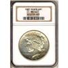 Image 1 : 1921 Peace Dollar NGC MS64