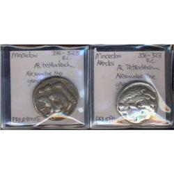Two Tetradrachms of Alexander the Great