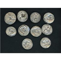 10 Alexander the Great(336-323 B.C.) Silver Tetradrachm