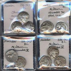 10 Silver Drachms of Alexander the Great