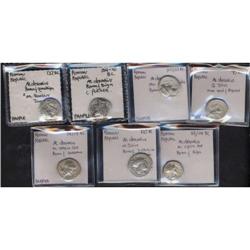 7 denarii of the Roman Republic