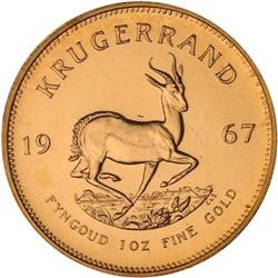 South Africa., Gold Set, 1967-1970