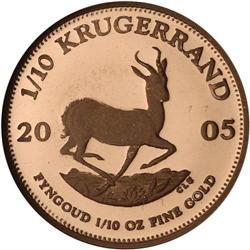 South Africa, 4 Piece Proof Set, 2005