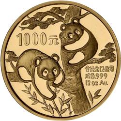 China. People's Republic, 12 Ounce Panda, 1988