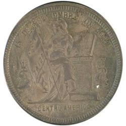 Honduras. Republic, Peso, 1891/89