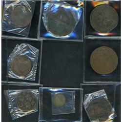 Sweden. Lot of Nineteen Coins, 1611-1644