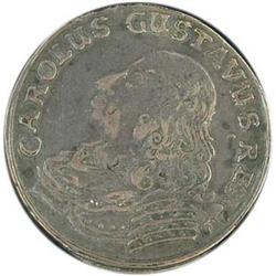Sweden. Carl X, Gustav, 1654-1660, 2 Mark, 1656