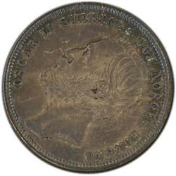 Sweden. Oscar II, 1872-1907, 1 Krona, 1898