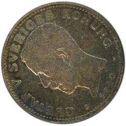 Sweden. Gustav V, 1907-1950, 1 Krona, 1910